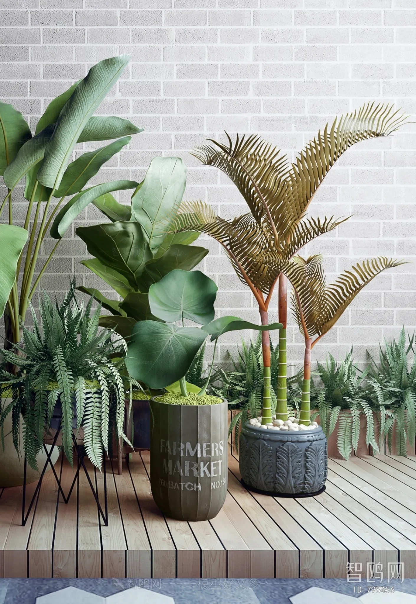 PLANT 3D MODELS – 052