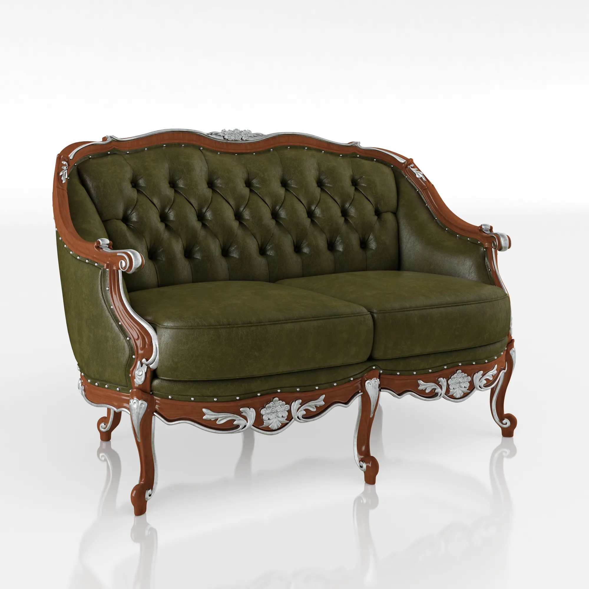 CLASSIC 3D MODELS – 2 Seater sofa – ModeneseGastone