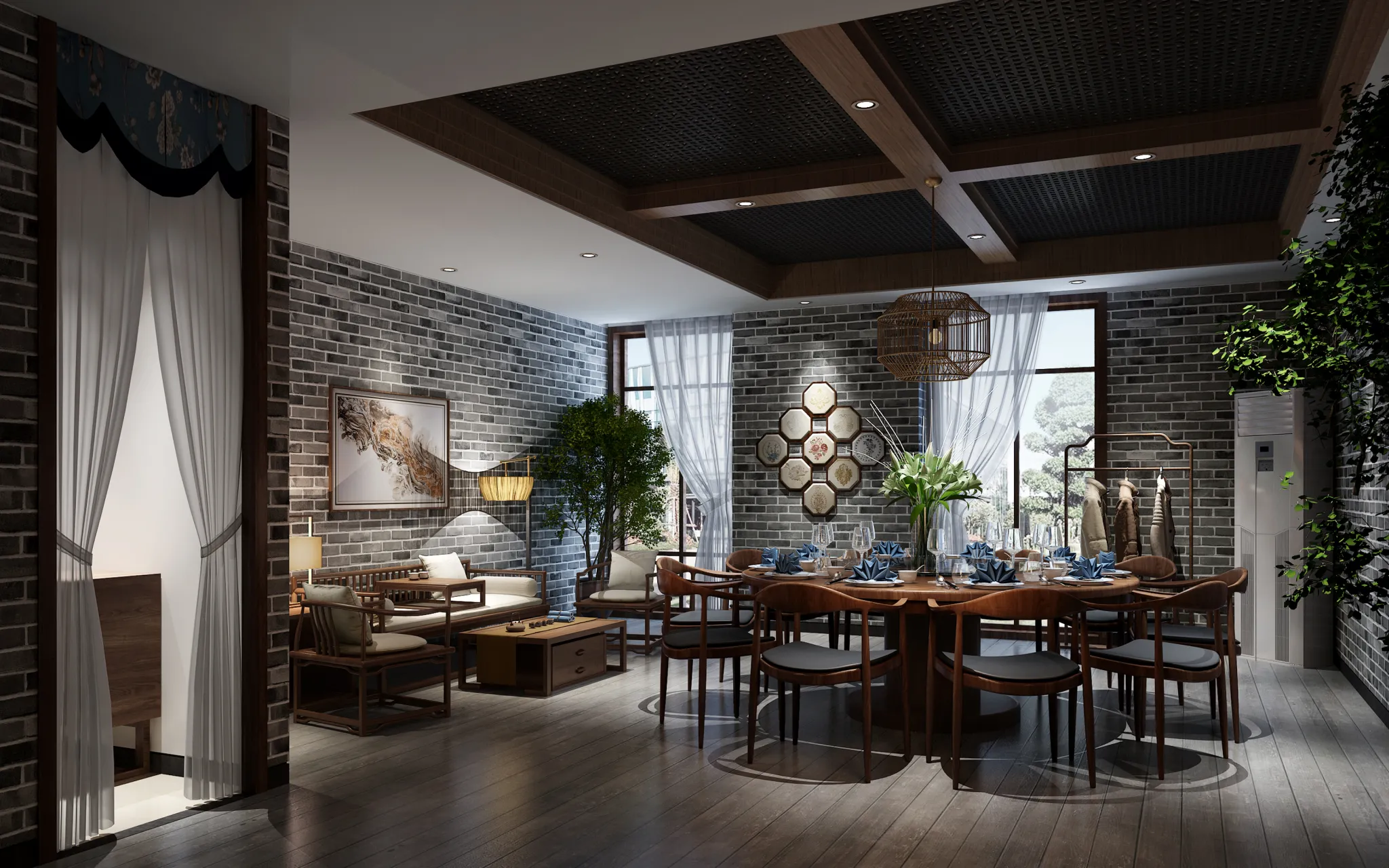 DESMOD INTERIOR 2021 (VRAY) – 18. RESTAURANT VIP ROOM – 019