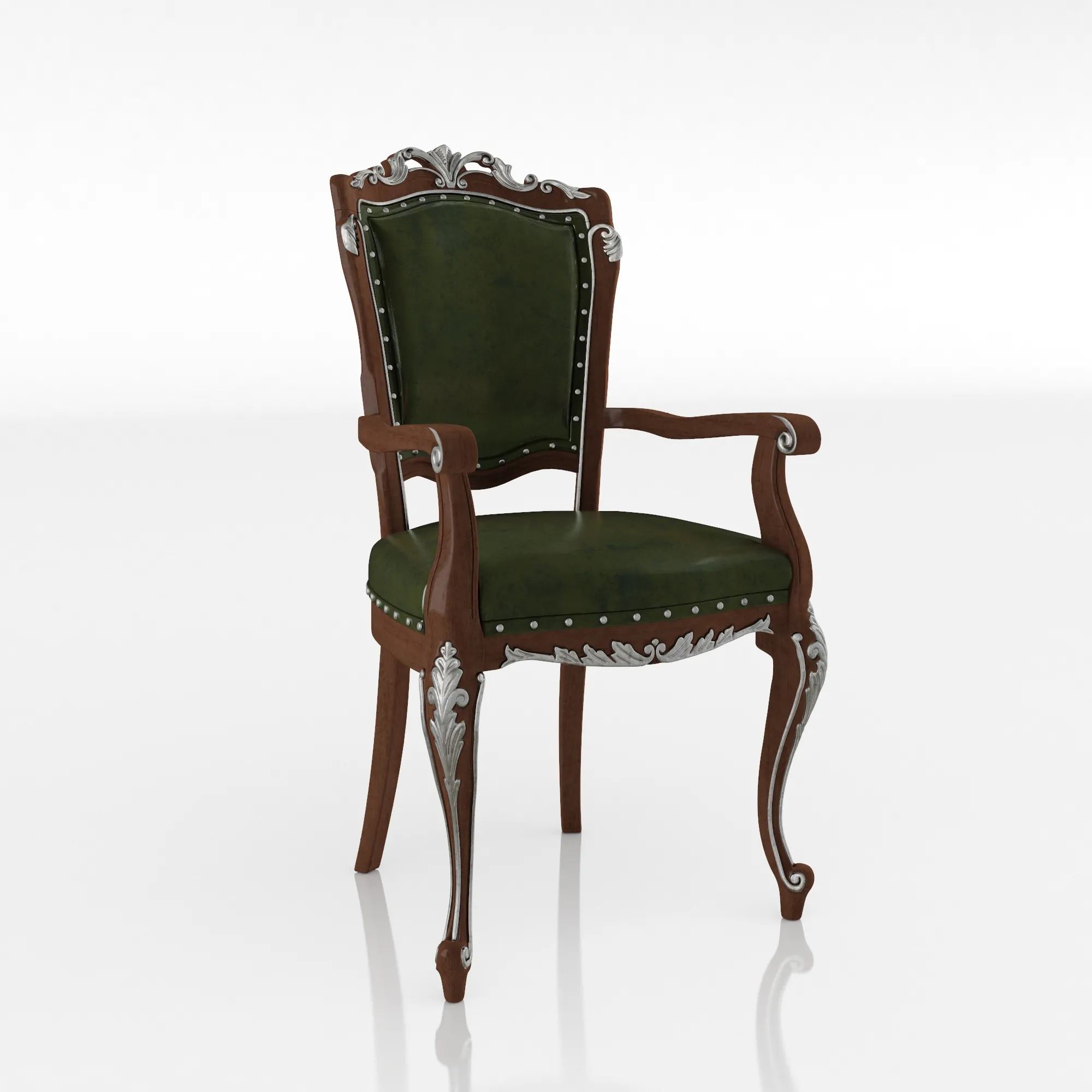 CLASSIC 3D MODELS – Chair with armrest – ModeneseGastone