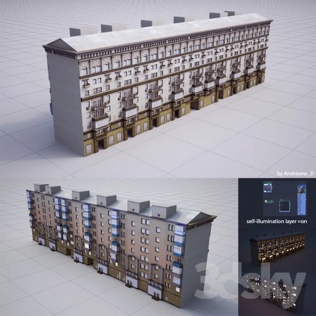 BUILDING 3D MODEL – 016