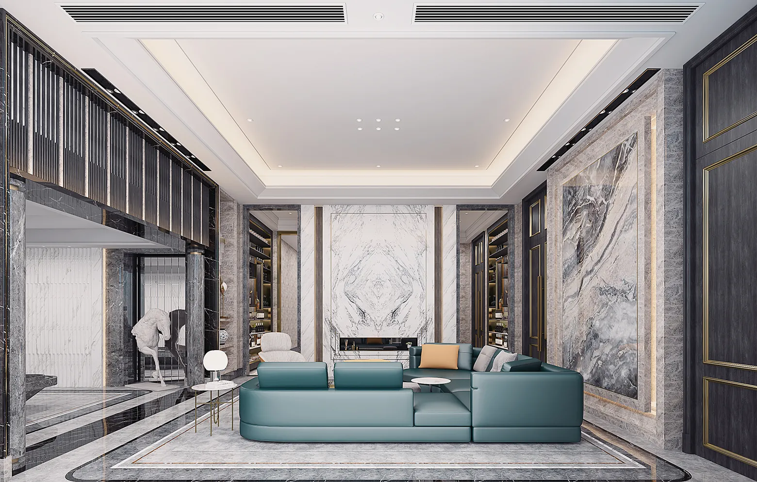 DESMOD INTERIOR 2021 (VRAY) – 4. LIVING ROOM – CHINESE – 110 (1)