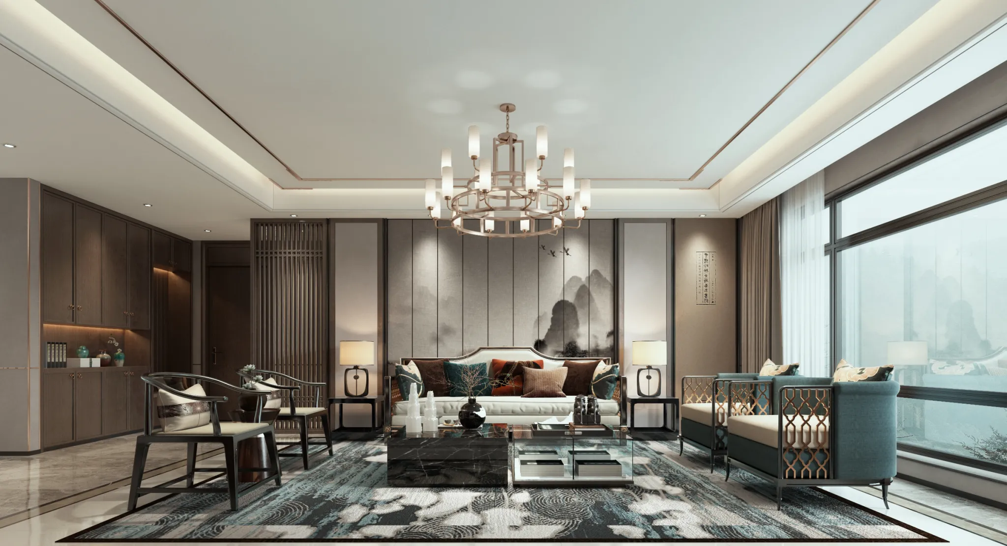 DESMOD INTERIOR 2021 (VRAY) – 4. LIVING ROOM – CHINESE – 121 (1)
