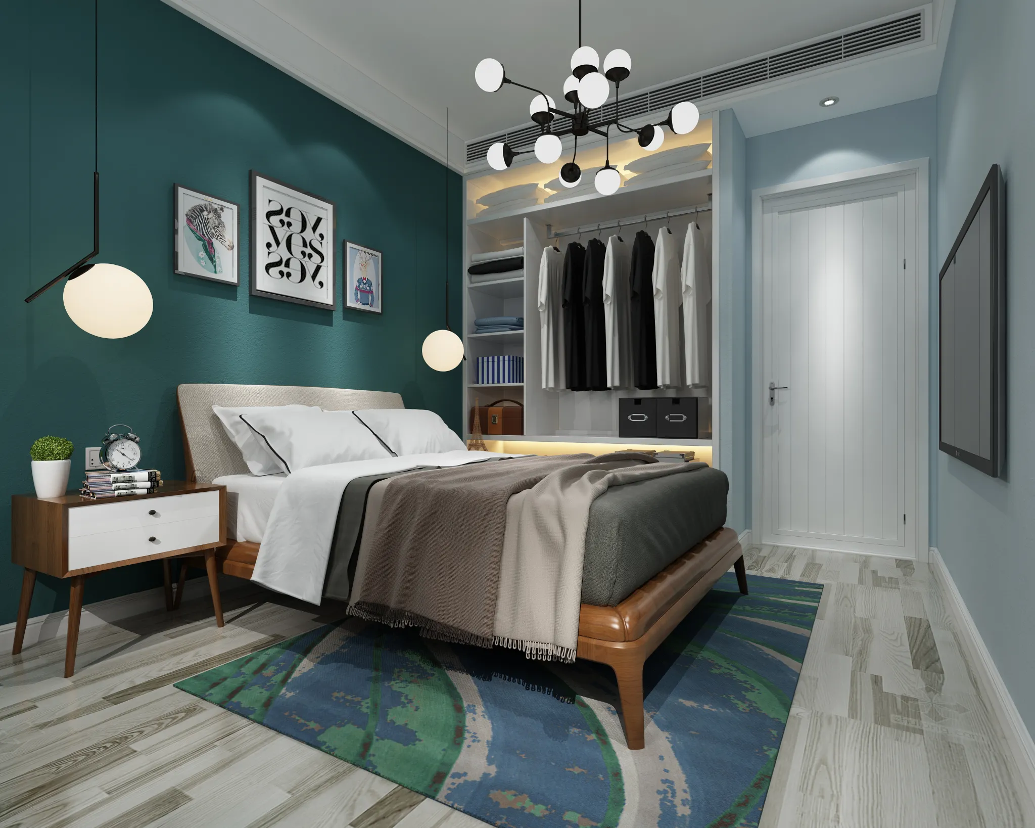 DESMOD INTERIOR 2021 (VRAY)/5. BEDROOM – 1. MODERN STYLES – 070