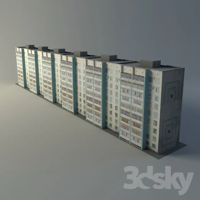 BUILDING 3D MODEL – 107