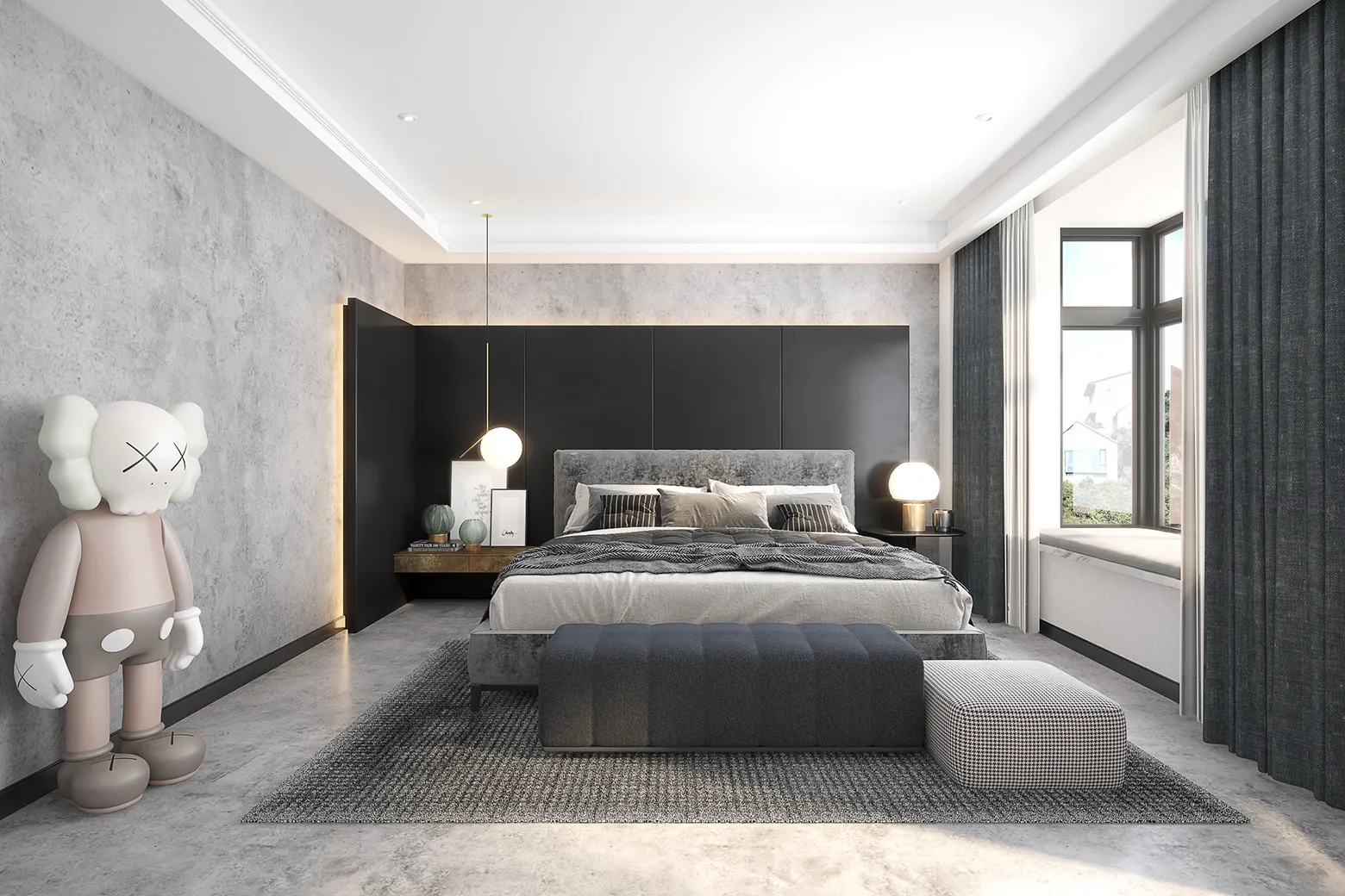 DESMOD INTERIOR 2021 (VRAY)/5. BEDROOM – 1. MODERN STYLES – 244