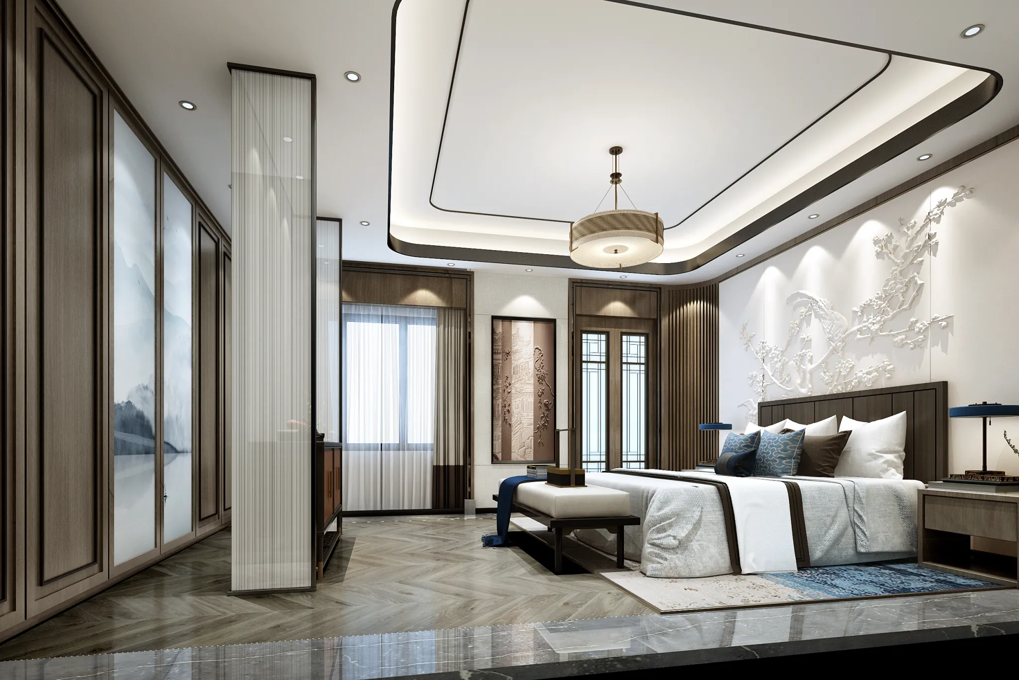 DESMOD INTERIOR 2021 (VRAY)/5. BEDROOM – 2. CHINESE STYLES – 003