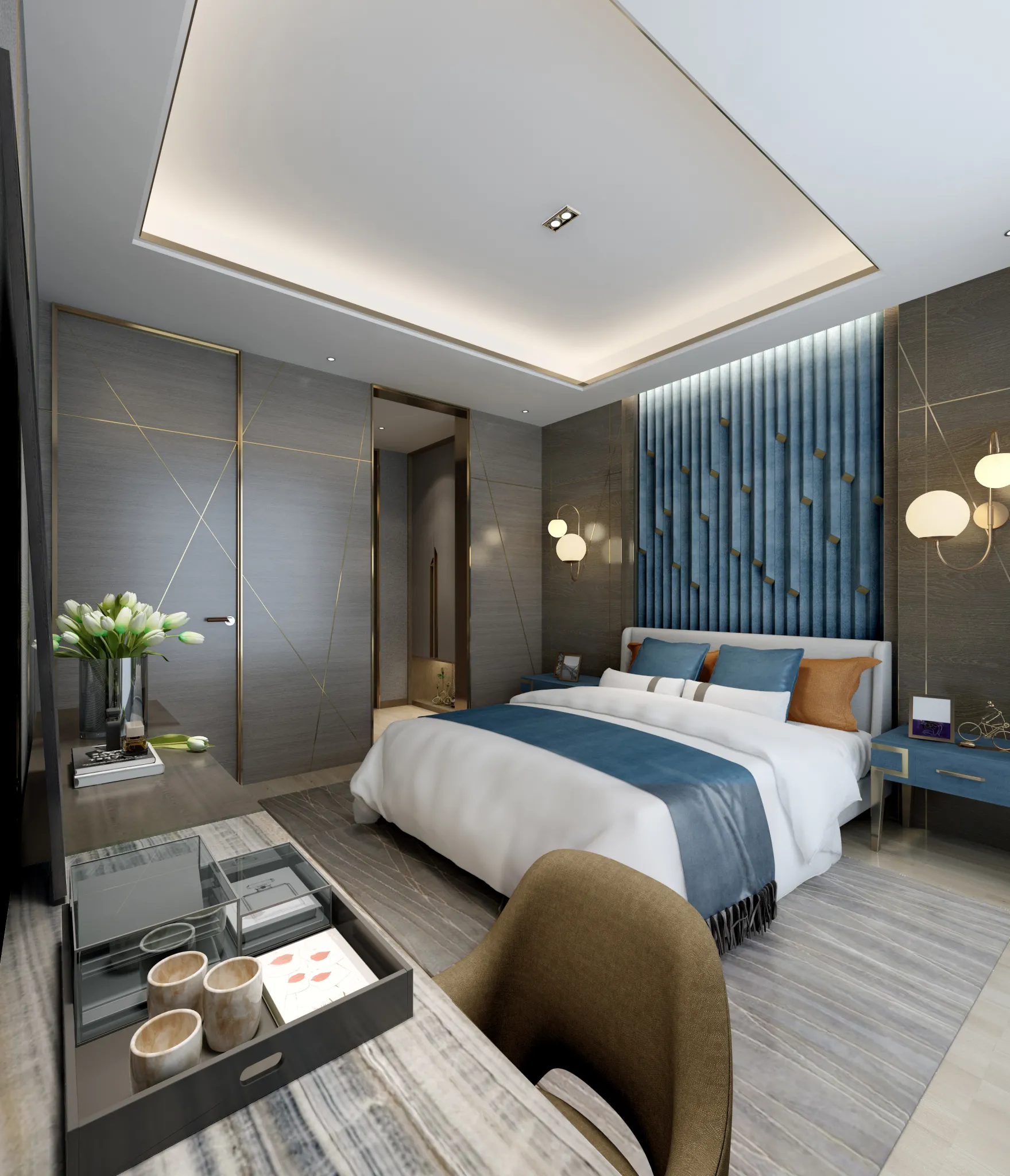 DESMOD INTERIOR 2021 (VRAY)/5. BEDROOM – 2. CHINESE STYLES – 011