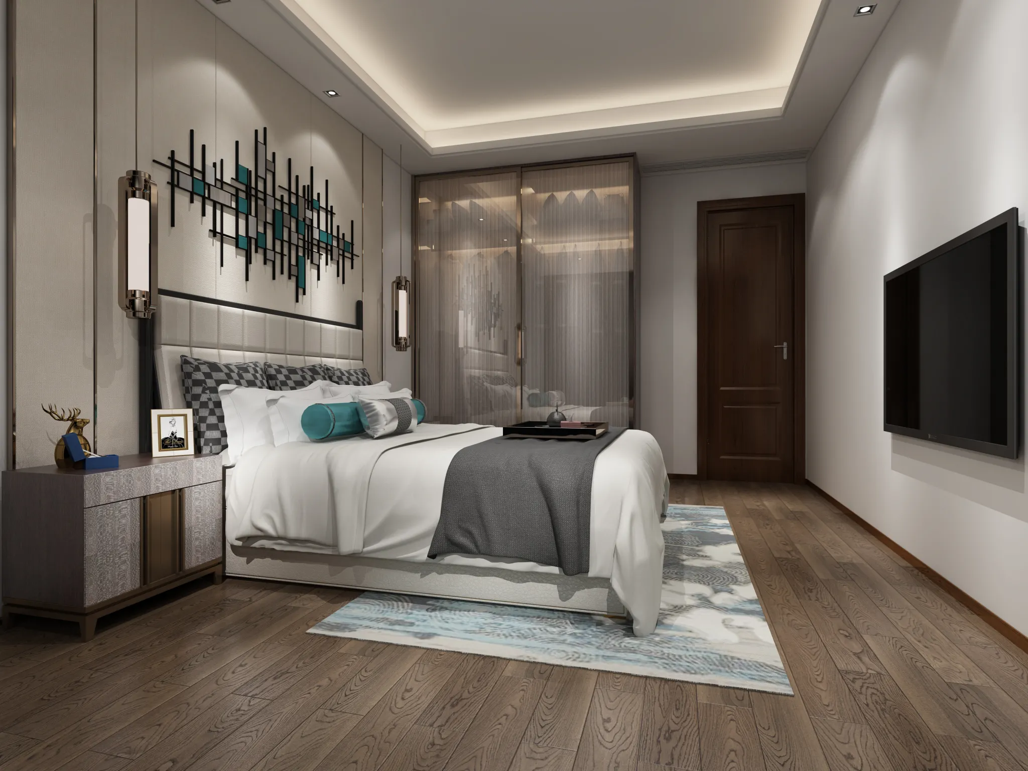 DESMOD INTERIOR 2021 (VRAY)/5. BEDROOM – 2. CHINESE STYLES – 033