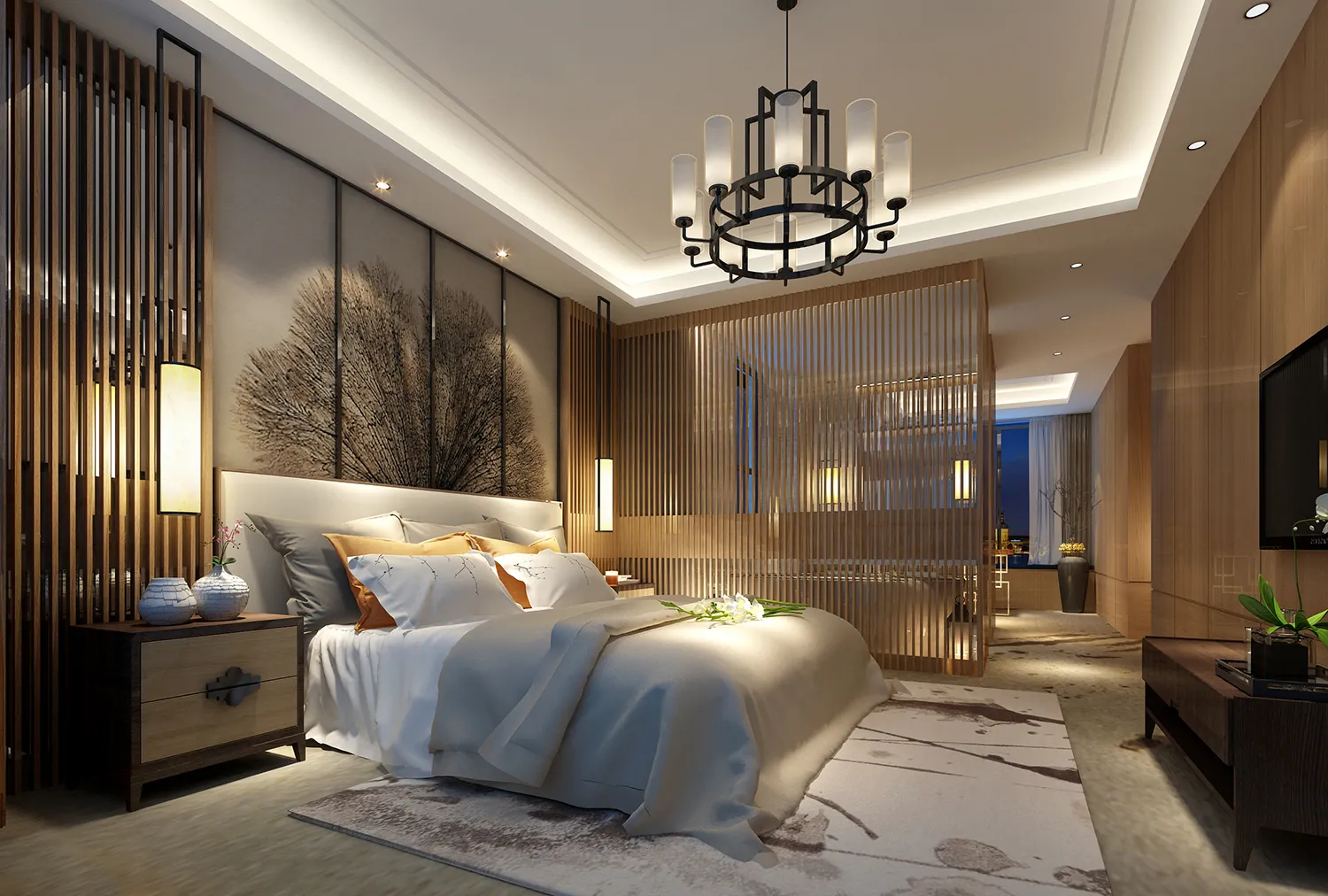 DESMOD INTERIOR 2021 (VRAY)/5. BEDROOM – 2. CHINESE STYLES – 048
