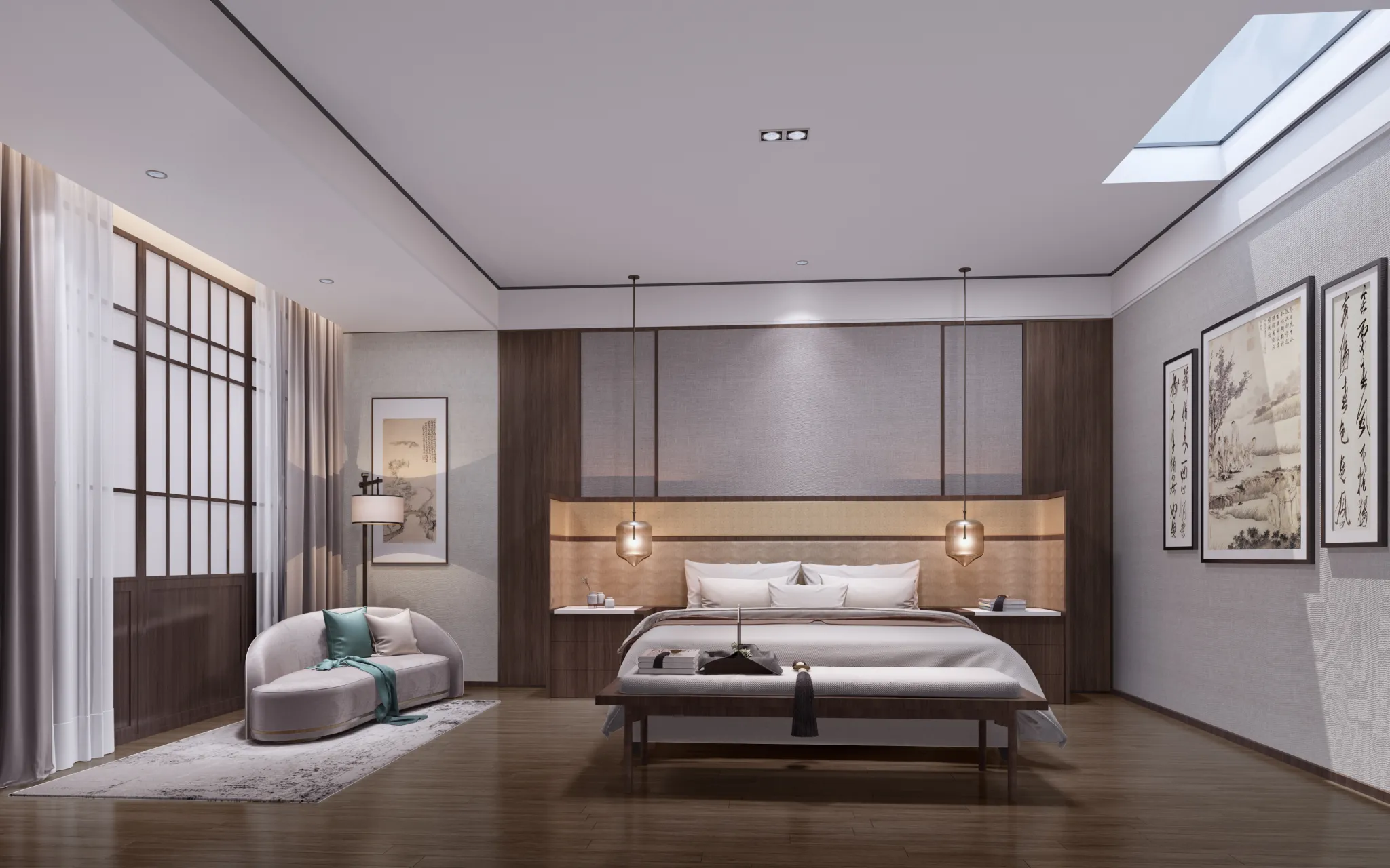 DESMOD INTERIOR 2021 (VRAY)/5. BEDROOM – 2. CHINESE STYLES – 071