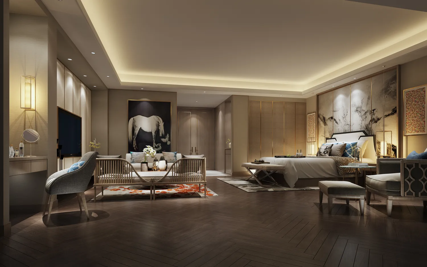DESMOD INTERIOR 2021 (VRAY)/5. BEDROOM – 2. CHINESE STYLES – 075