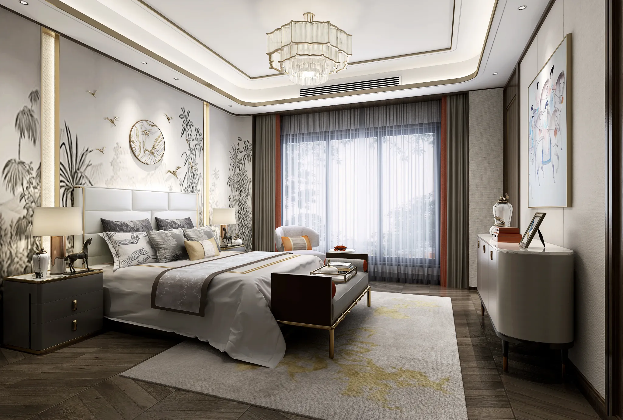 DESMOD INTERIOR 2021 (VRAY)/5. BEDROOM – 2. CHINESE STYLES – 106