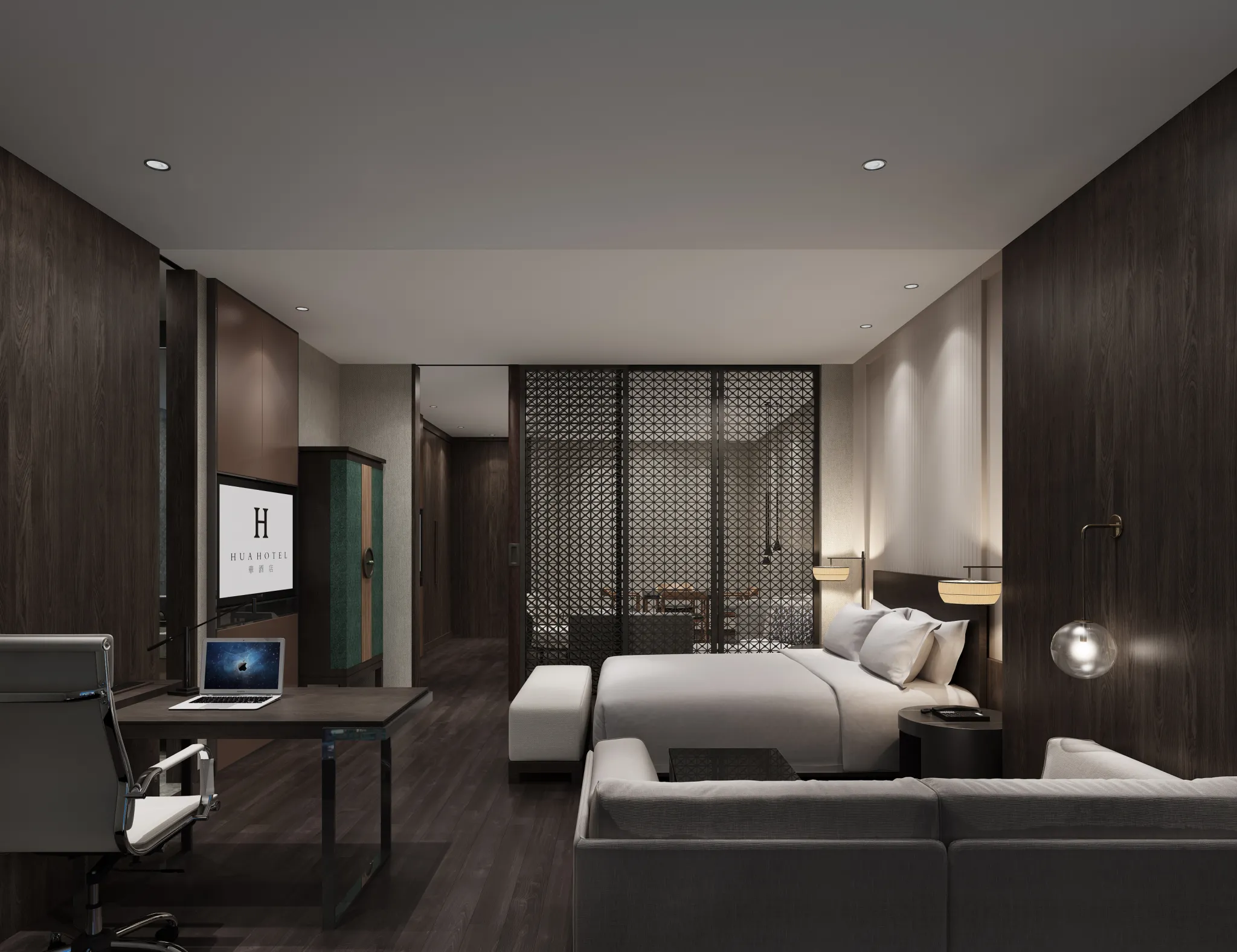 DESMOD INTERIOR 2021 (VRAY)/5. BEDROOM – 2. CHINESE STYLES – 127