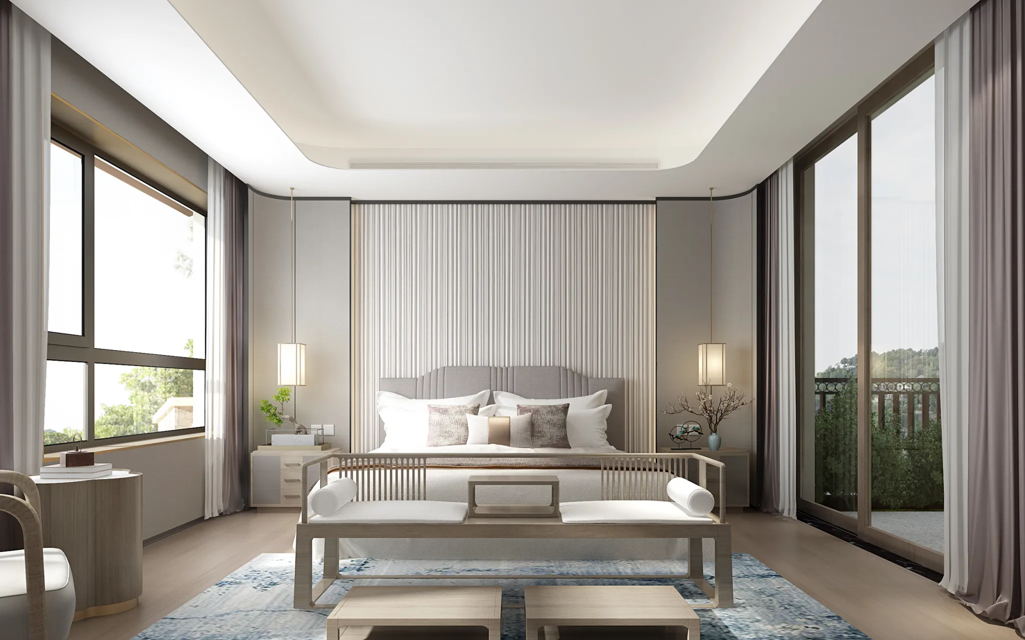 DESMOD INTERIOR 2021 (VRAY)/5. BEDROOM – 2. CHINESE STYLES – 169