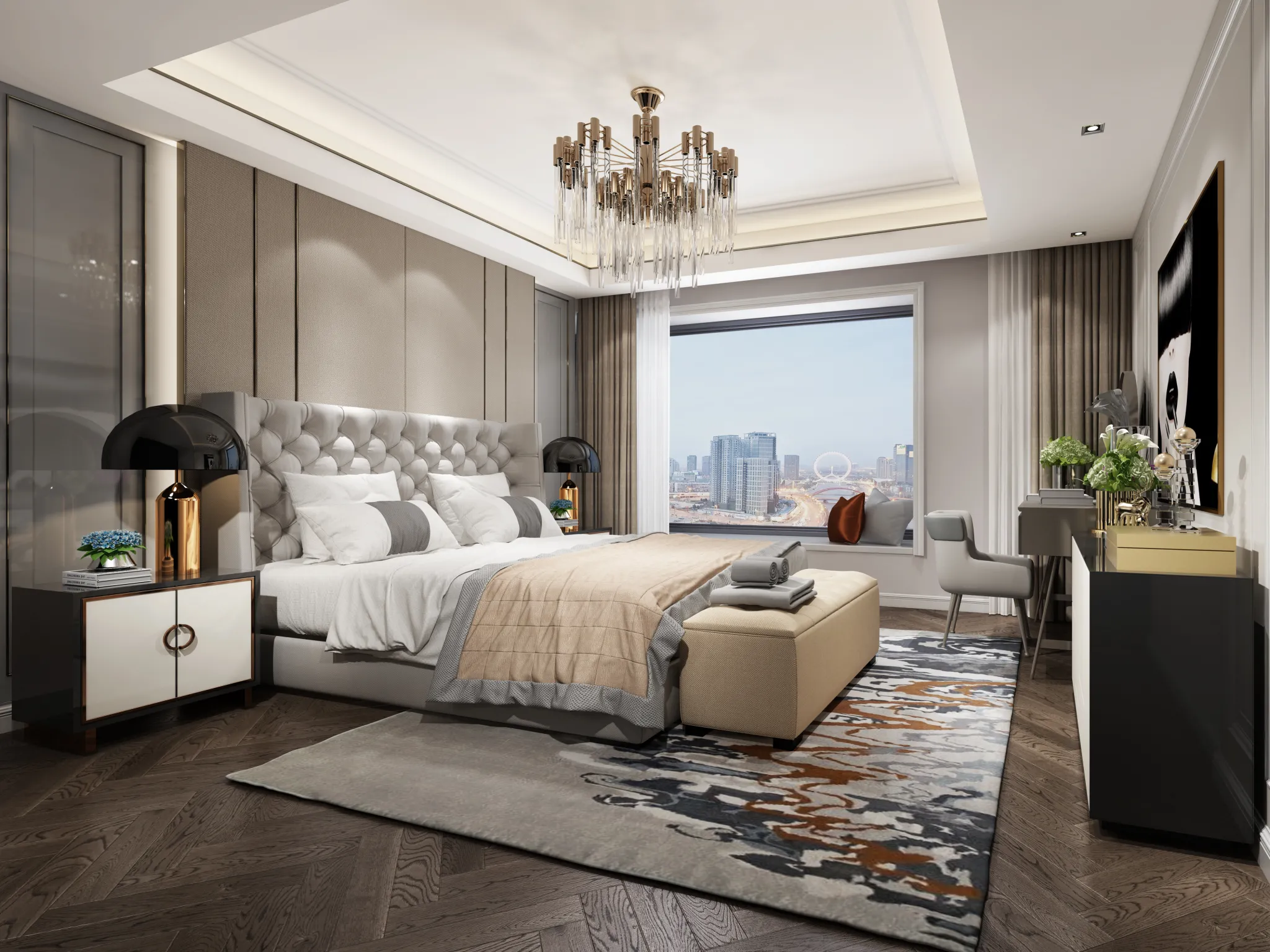 DESMOD INTERIOR 2021 (VRAY)/5. BEDROOM – 3. EUROPEAN – 021