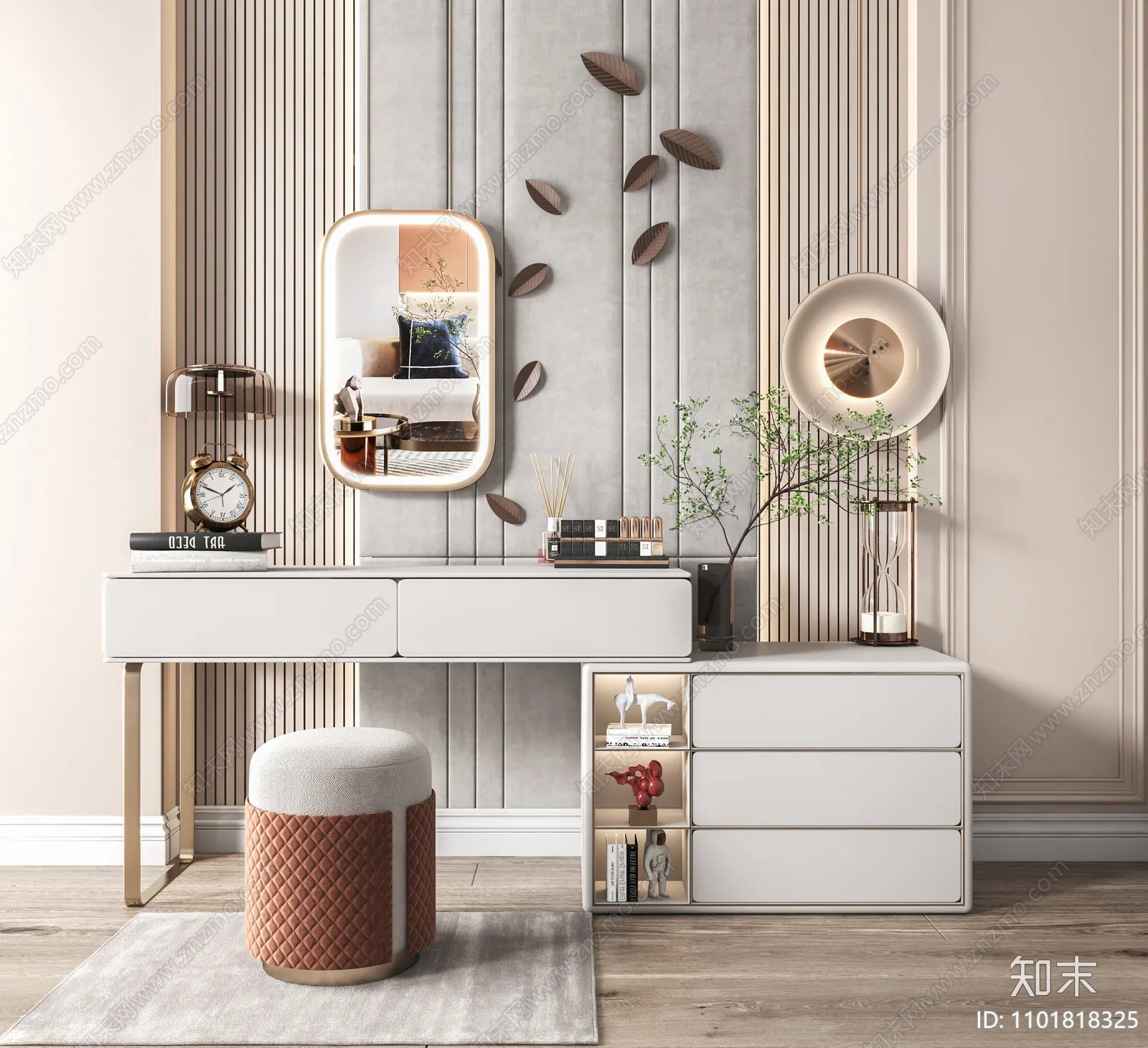 3ds Max Files – Model – 12 – Dressing Table – 11 – Dressing Table By Nguyen Ngoc Tung