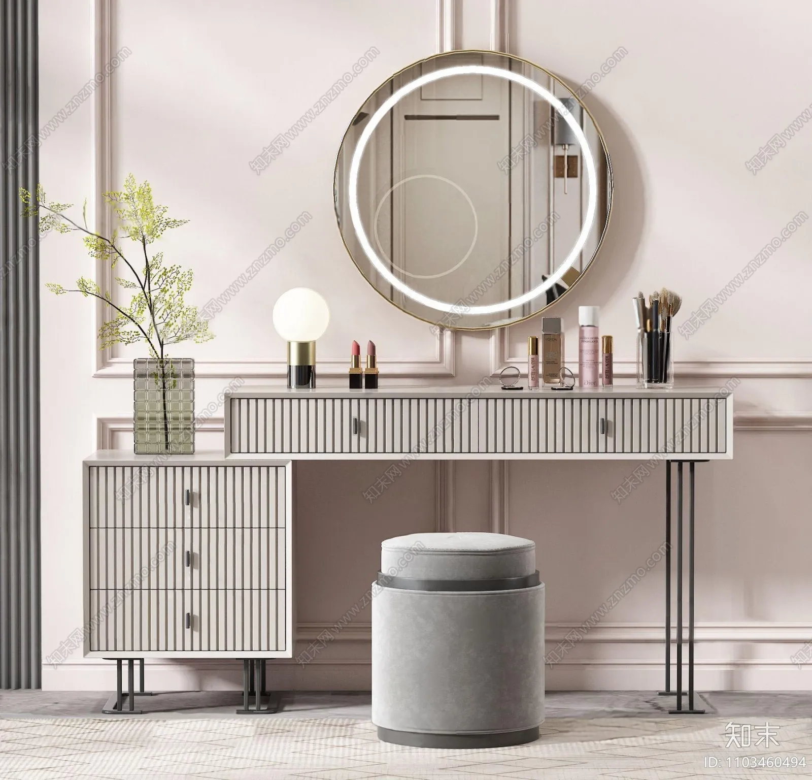 3ds Max Files – Model – 12 – Dressing Table – 14 – Dressing Table By Nguyen Ngoc Tung