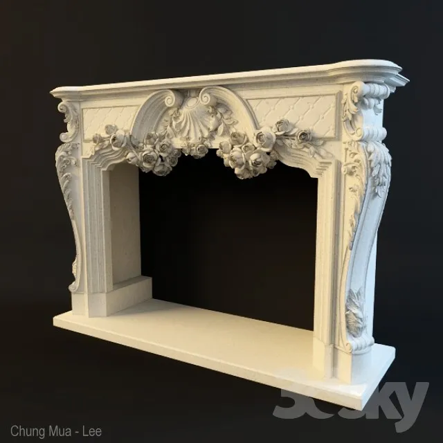 3ds Max Files – Model – 13 – Fireplace Model – 1 – Fireplace by Phong Ngu
