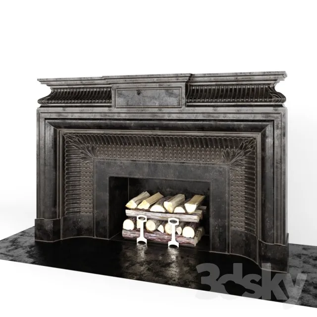 3ds Max Files – Model – 13 – Fireplace Model – 5 – Fireplace by Phong Ngu