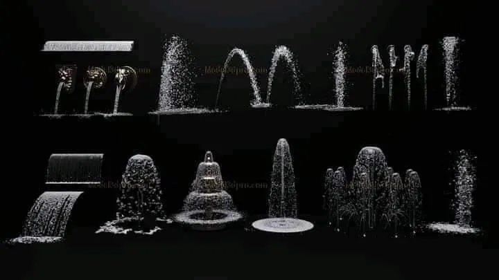 3ds Max Files – Model – 15 – Waterfall – 1 – Waterfall by Phong Ngu