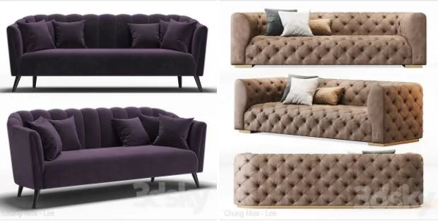 3ds Max Files – Model – 18 – Sofa Model – 10 – Sofa Model by 3dbrute