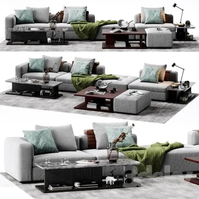 3ds Max Files – Model – 18 – Sofa Model – 11 – Sofa Model by 3dbrute