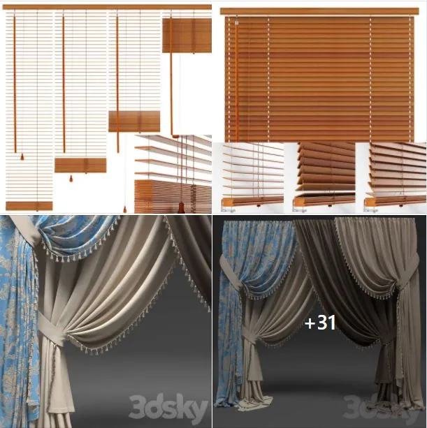 3ds Max Files – Model – 21 – Curtain Model – 1 – Curtain Model by Phong Ngu