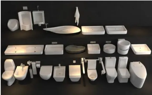 3ds Max Files – Model – 24 – Bathroom Model – 8 – Bathrrom Model by x