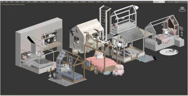 3ds Max Files – Model – 30 – Childreen Model – 1 – Childreen Model by Thanh Duong