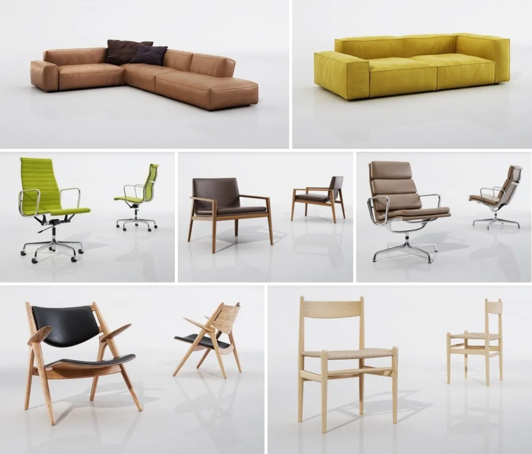 3ds Max Files – Model – 39 – Furniture Model – 1 – Furniture Model by Minh Nguyen