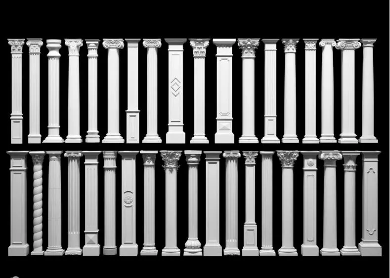 3ds Max Files – Model – 41 – Classic Colums Model – 2 – Classic Columns Model by Huy Hieu Lee