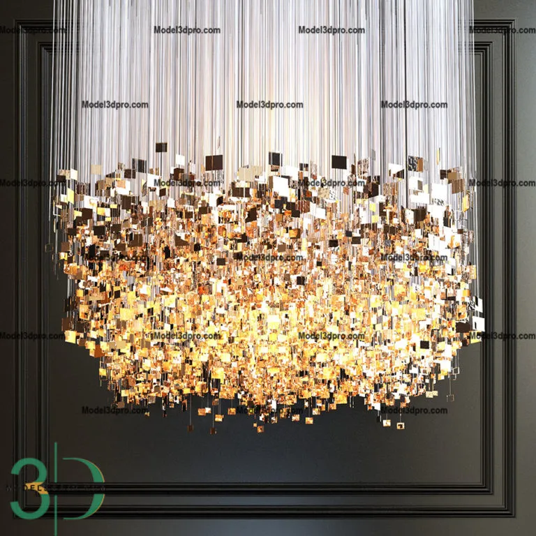 3ds Max Files – Model – 27 – Light Model – 4 – Dangling Light – 4 – Light Model by Minh Nguyen