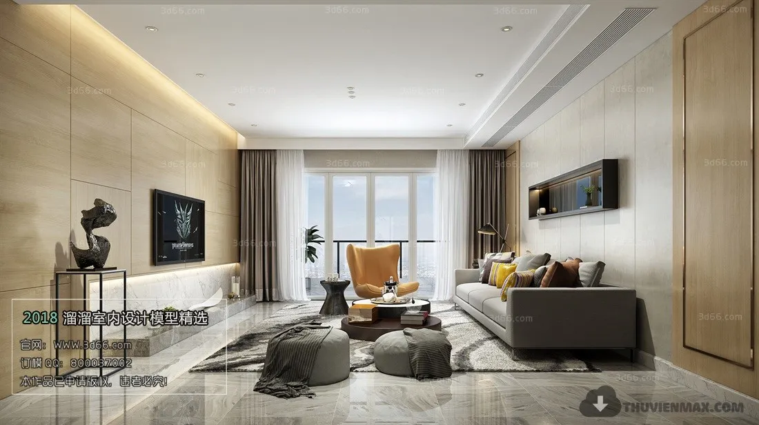 3ds Max Files – Scene – Interior scene – 5 – Livingroom Scene – 102 – Livingroom Scene By Pham Ngoc Truong