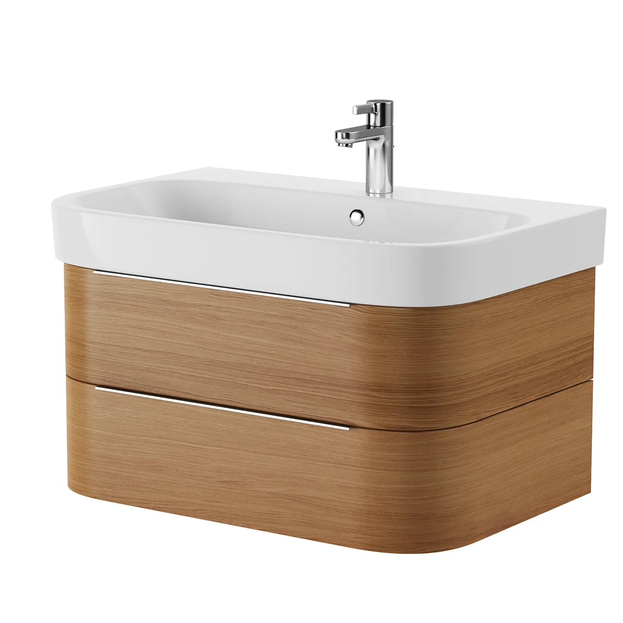 Bathroom – happy-d2-h2636-vanity-unit-wall-mounted-washbasin-by-duravit