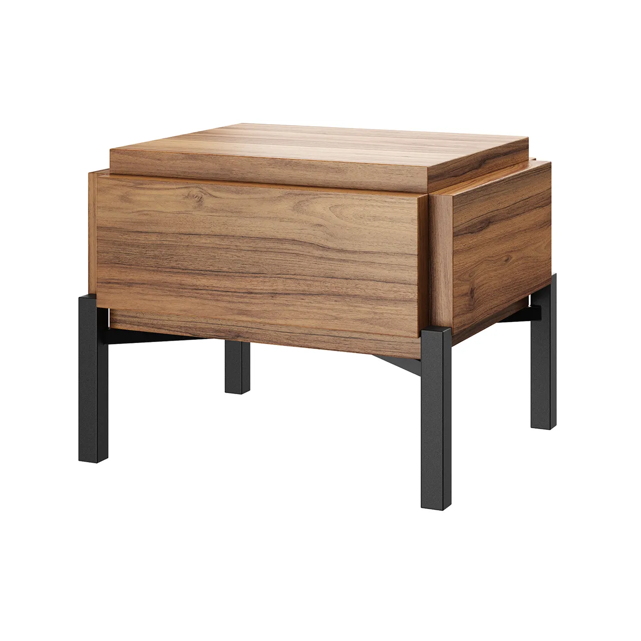 Furniture – groove-bedside-table-one-drawer-by-bonaldo