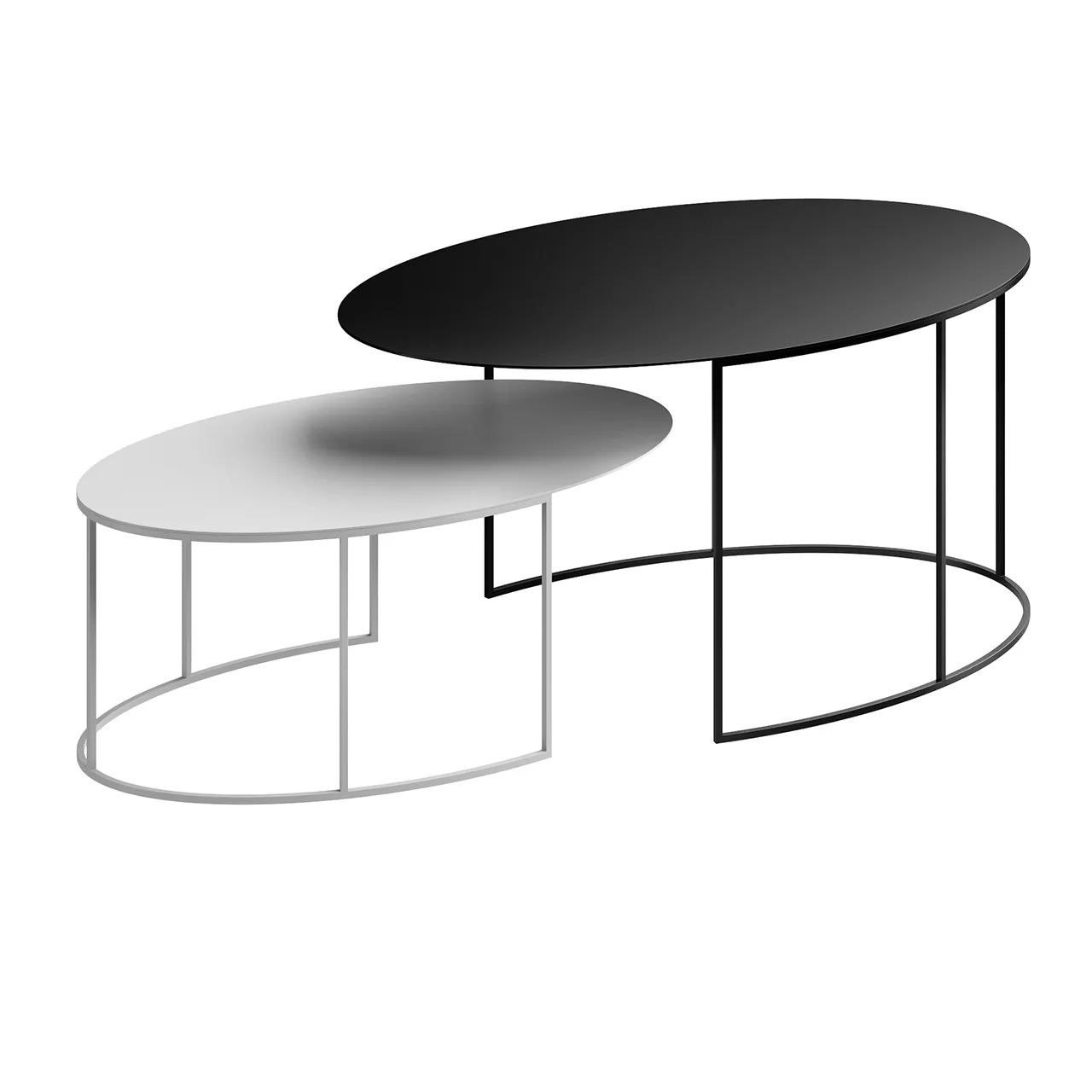 Furniture – slim-irony-oval-coffee-table-by-zeus