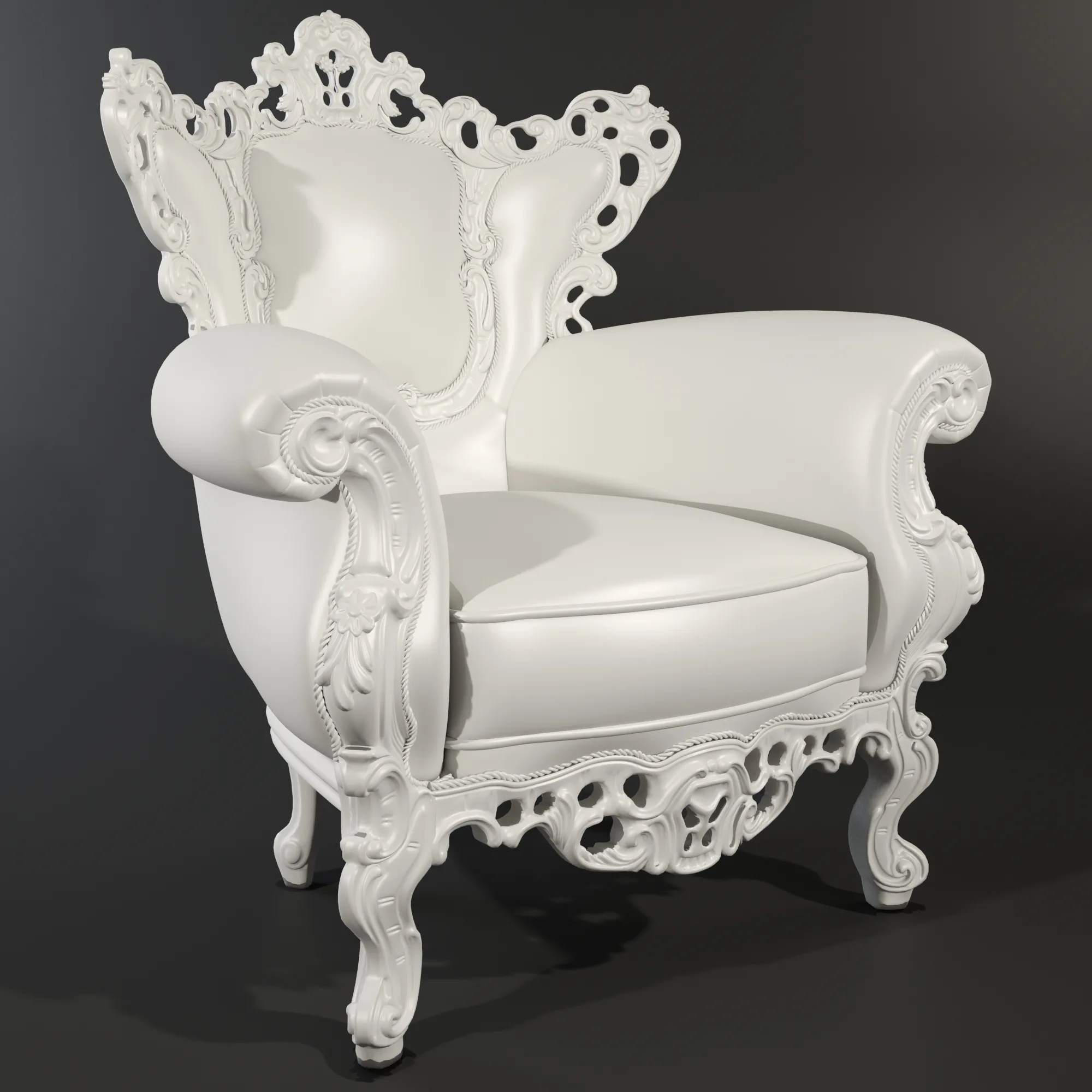 CLASSIC 3D MODELS – armchair – ModeneseGastone
