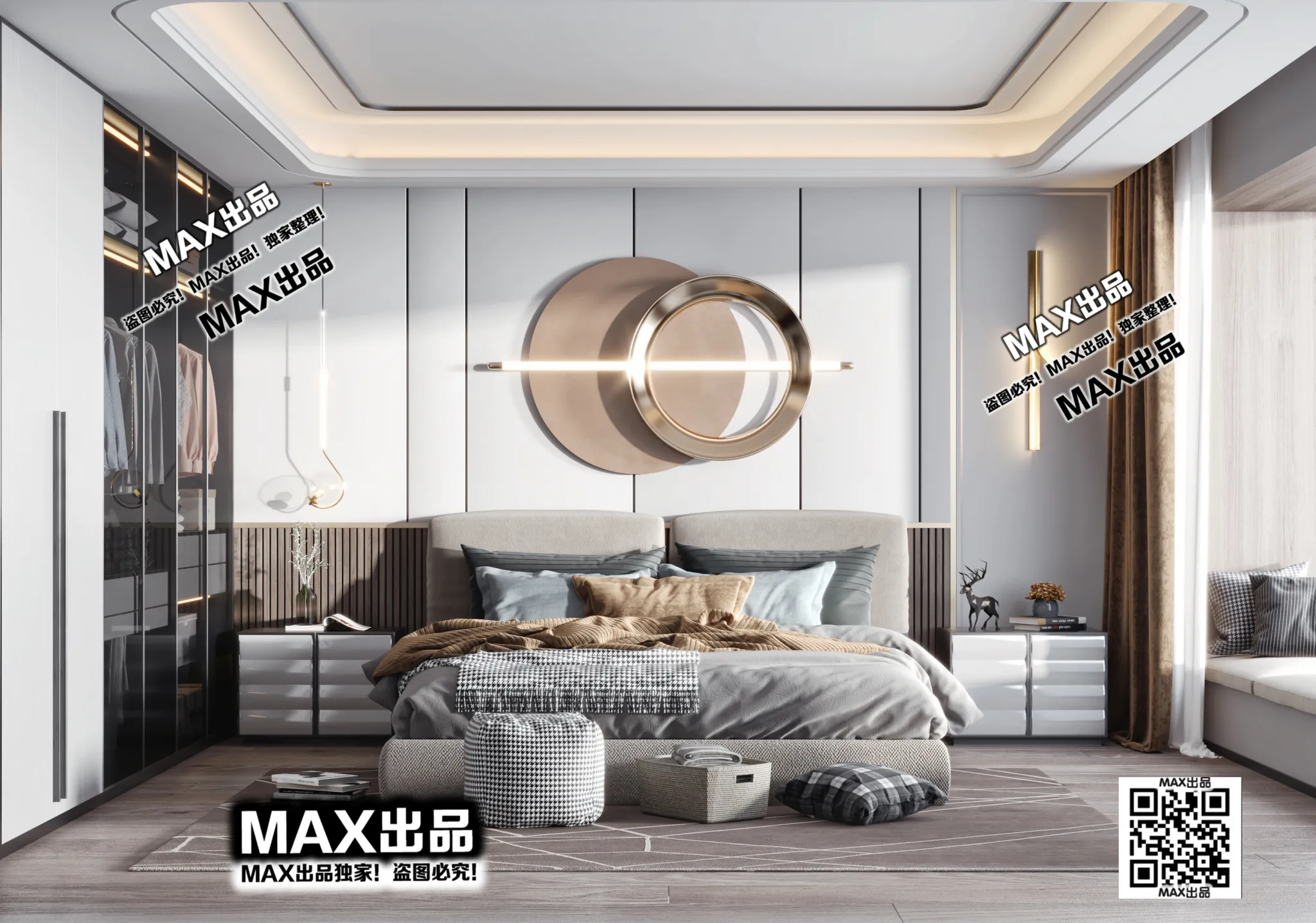 3DS MAX SCENES – LIVING ROOM – 009