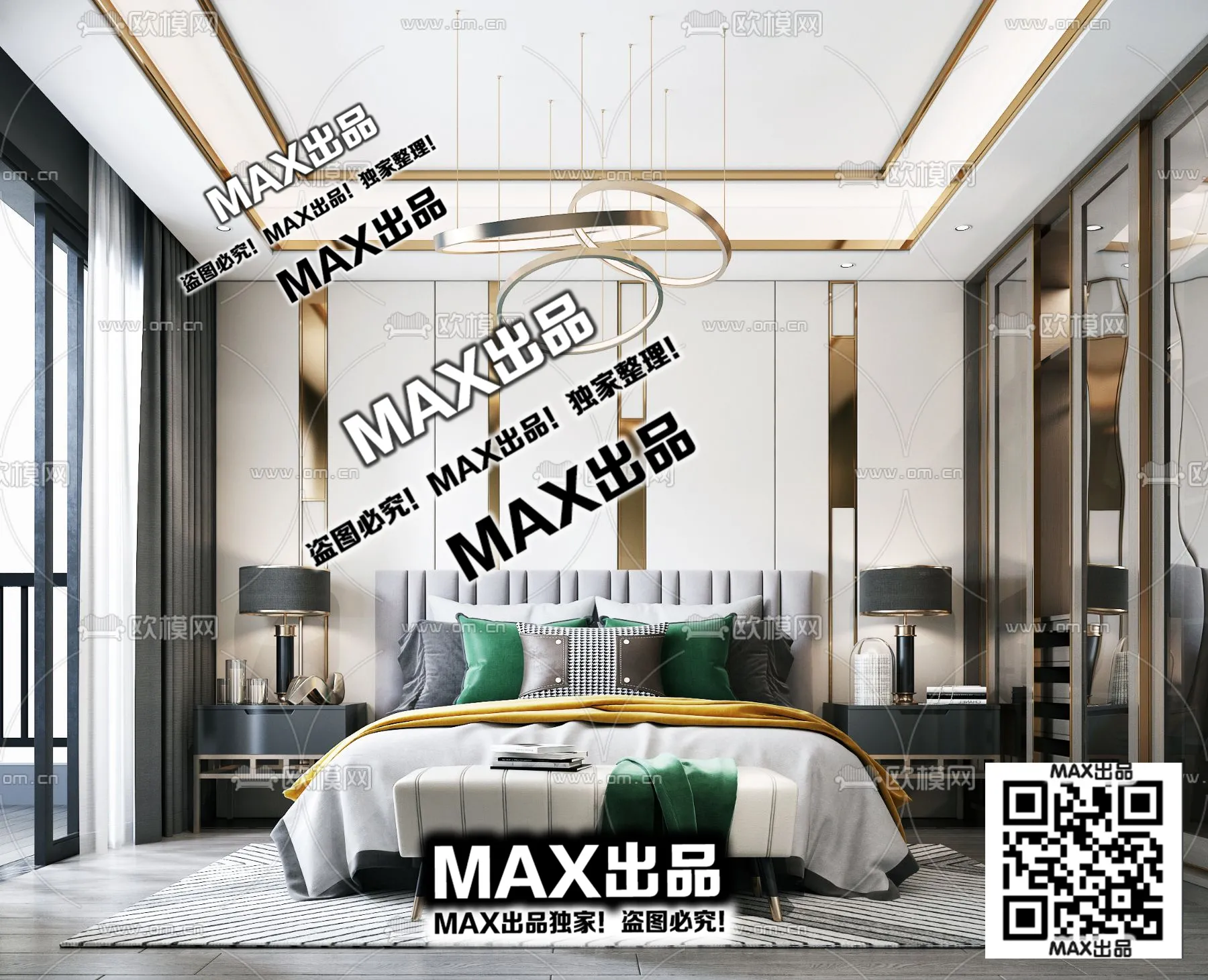 3DS MAX SCENES – LIVING ROOM – 016