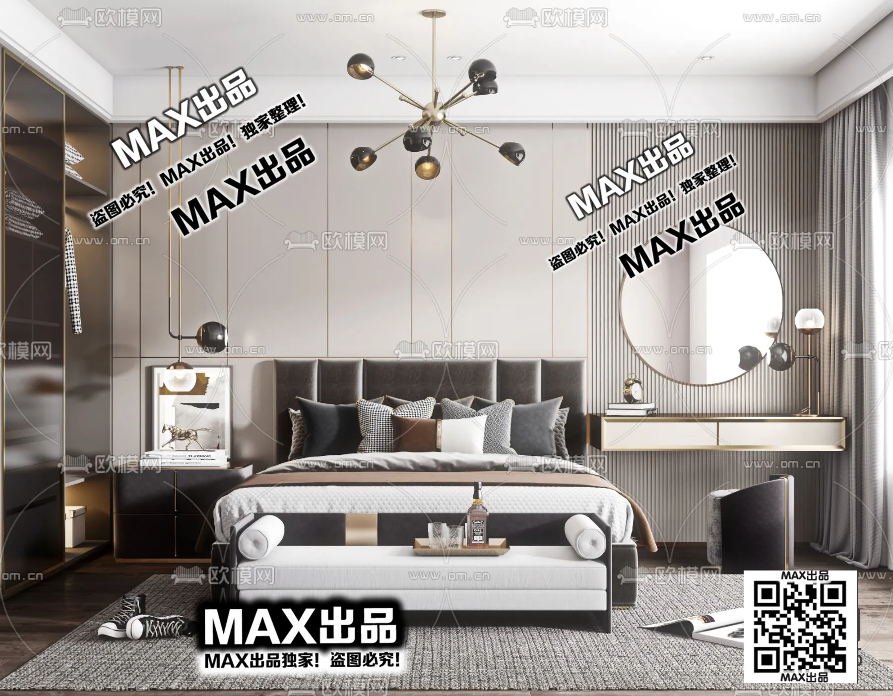 3DS MAX SCENES – LIVING ROOM – 020
