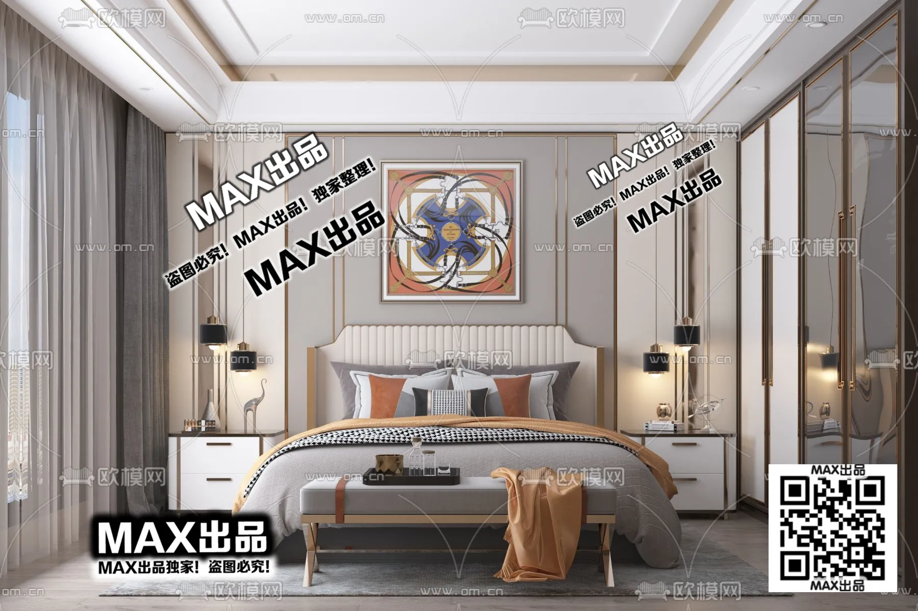 3DS MAX SCENES – LIVING ROOM – 023