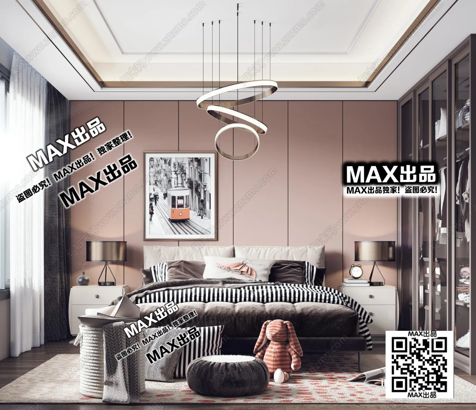3DS MAX SCENES – LIVING ROOM – 038