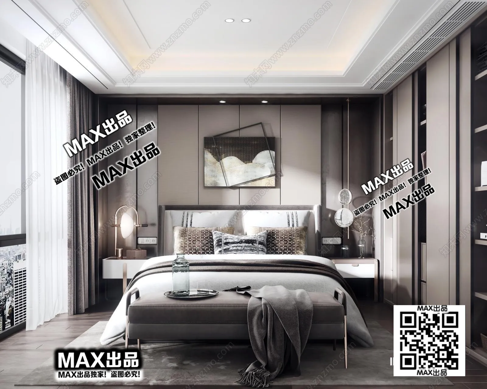 3DS MAX SCENES – LIVING ROOM – 042