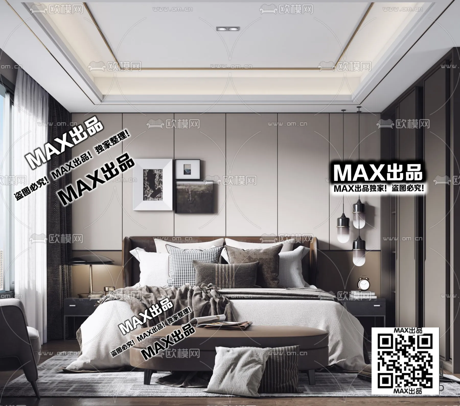 3DS MAX SCENES – LIVING ROOM – 045