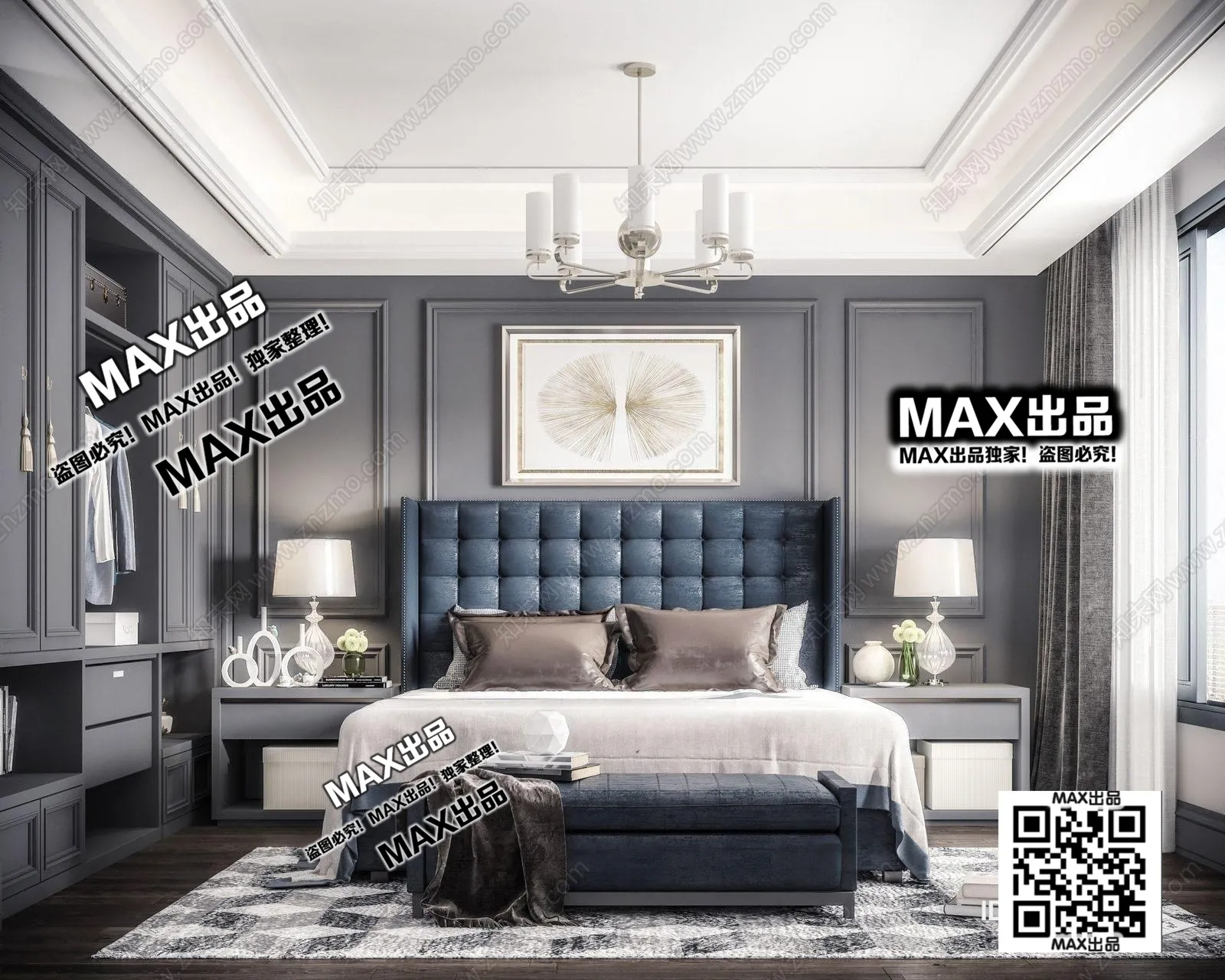 3DS MAX SCENES – LIVING ROOM – 048
