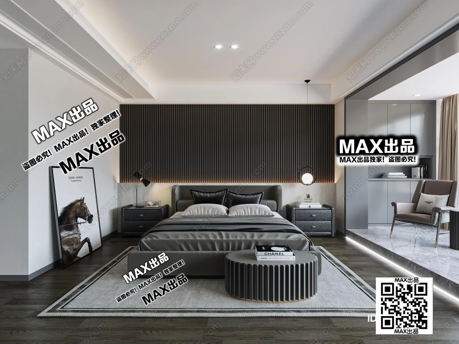 3DS MAX SCENES – LIVING ROOM – 053