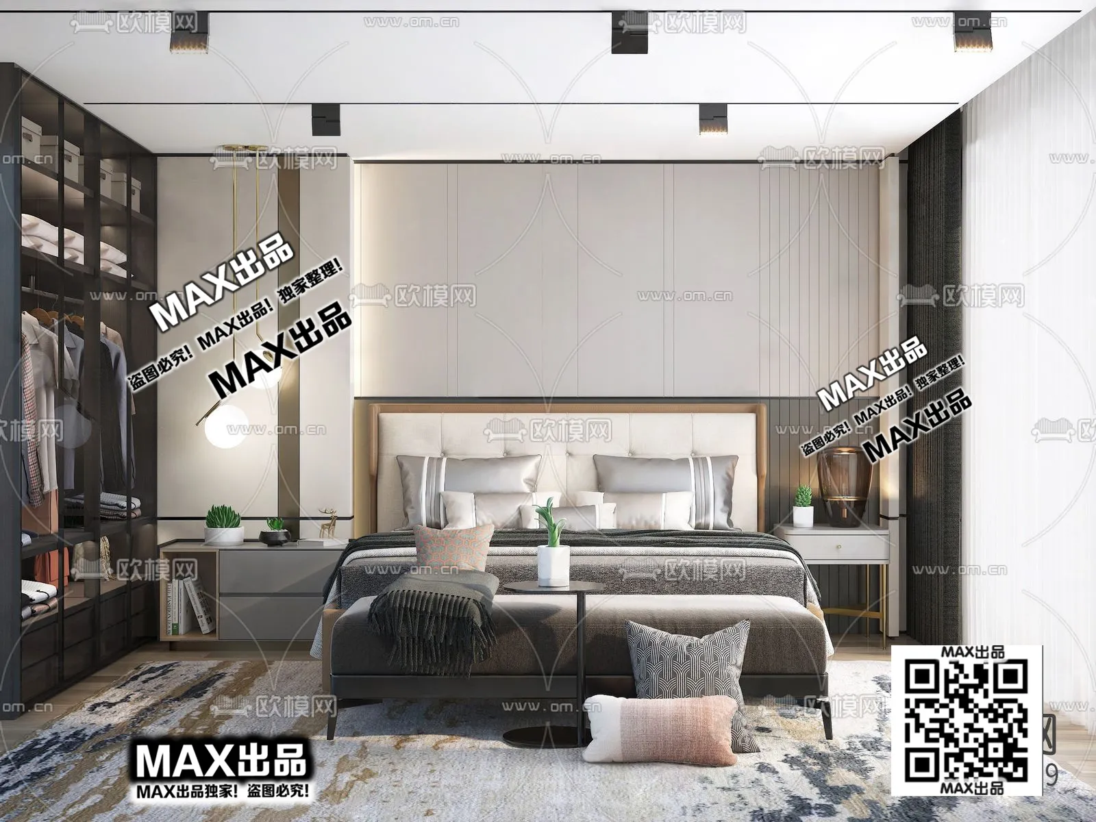 3DS MAX SCENES – LIVING ROOM – 054