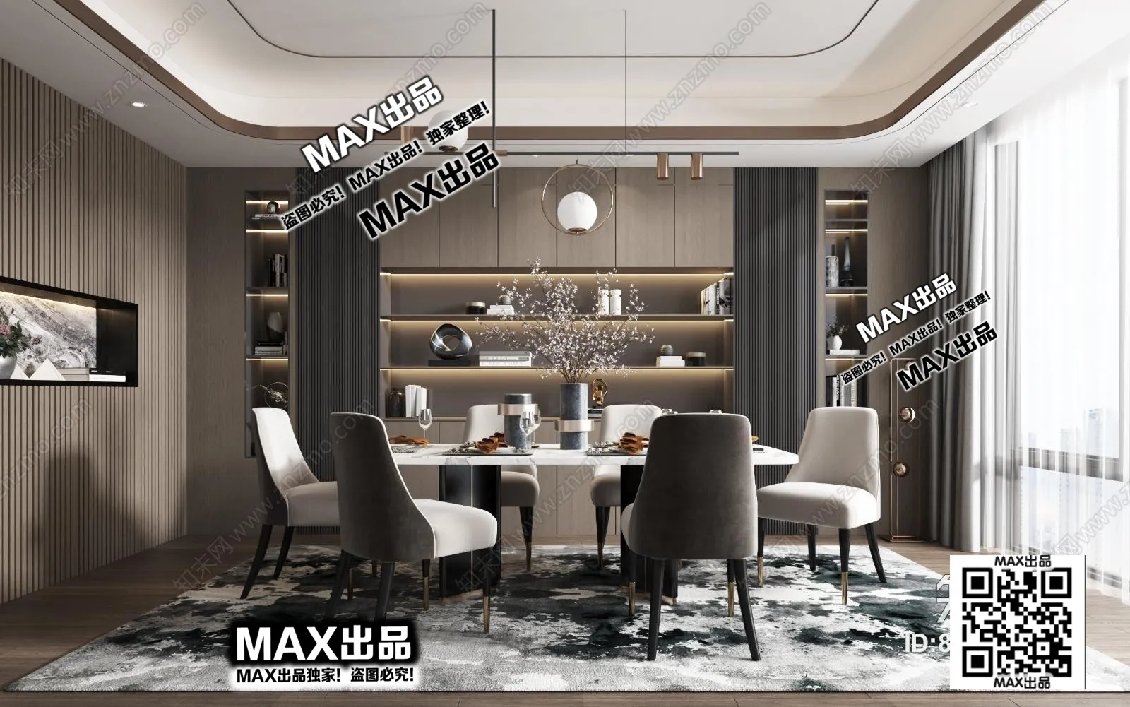 3DS MAX SCENES – LIVING ROOM – 155