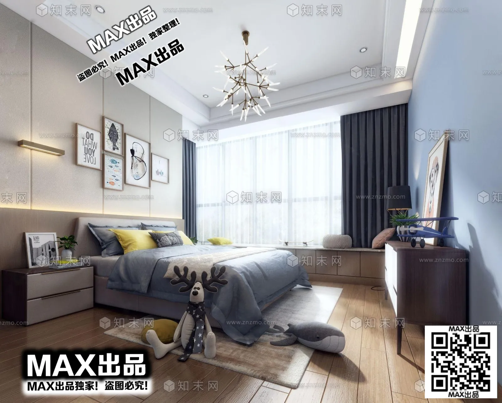 3DS MAX SCENES – LIVING ROOM – 197